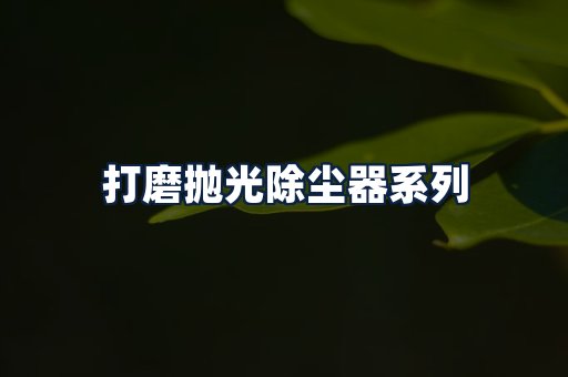打磨抛光除尘器